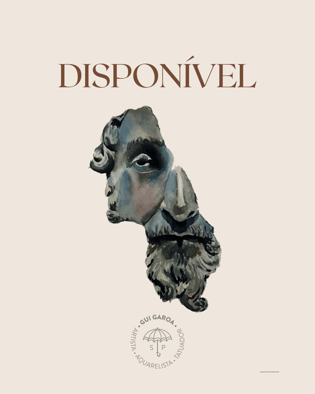 Máscara Marco Aurélio