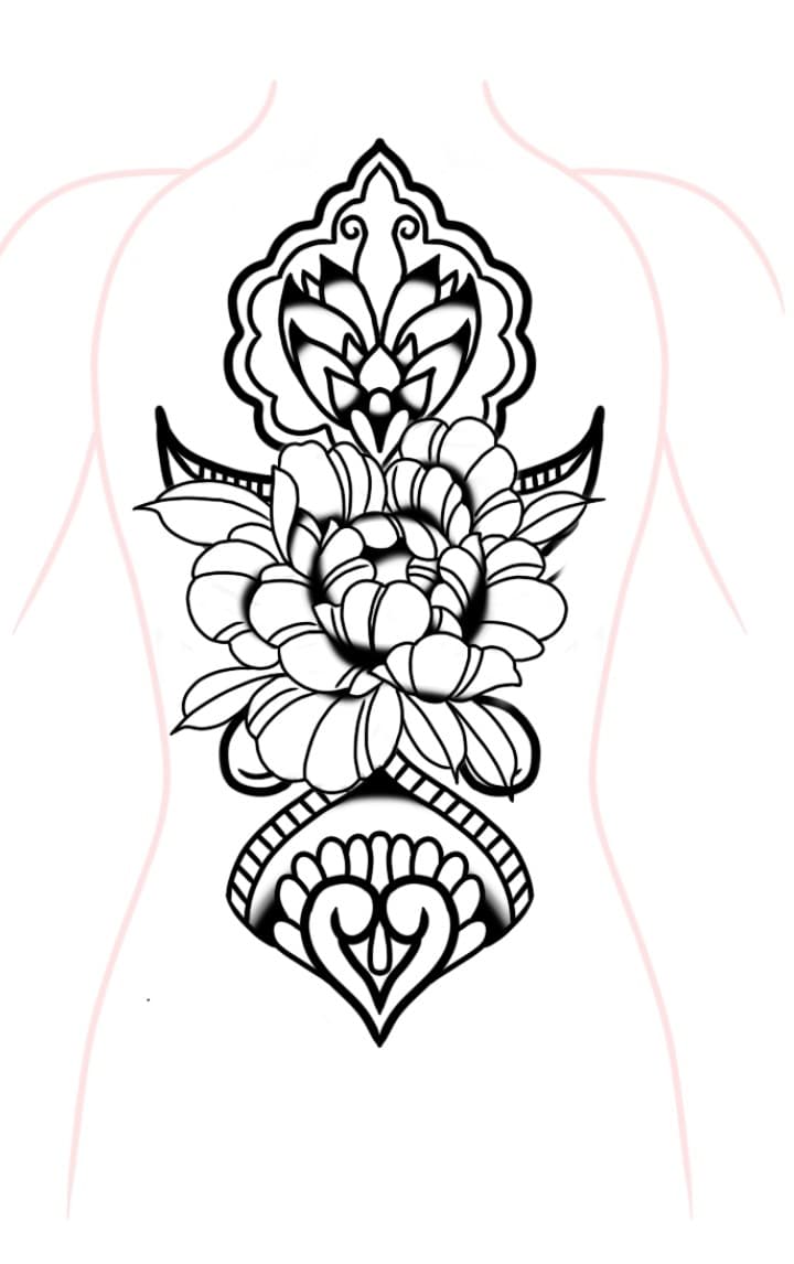 Fechamento de costas