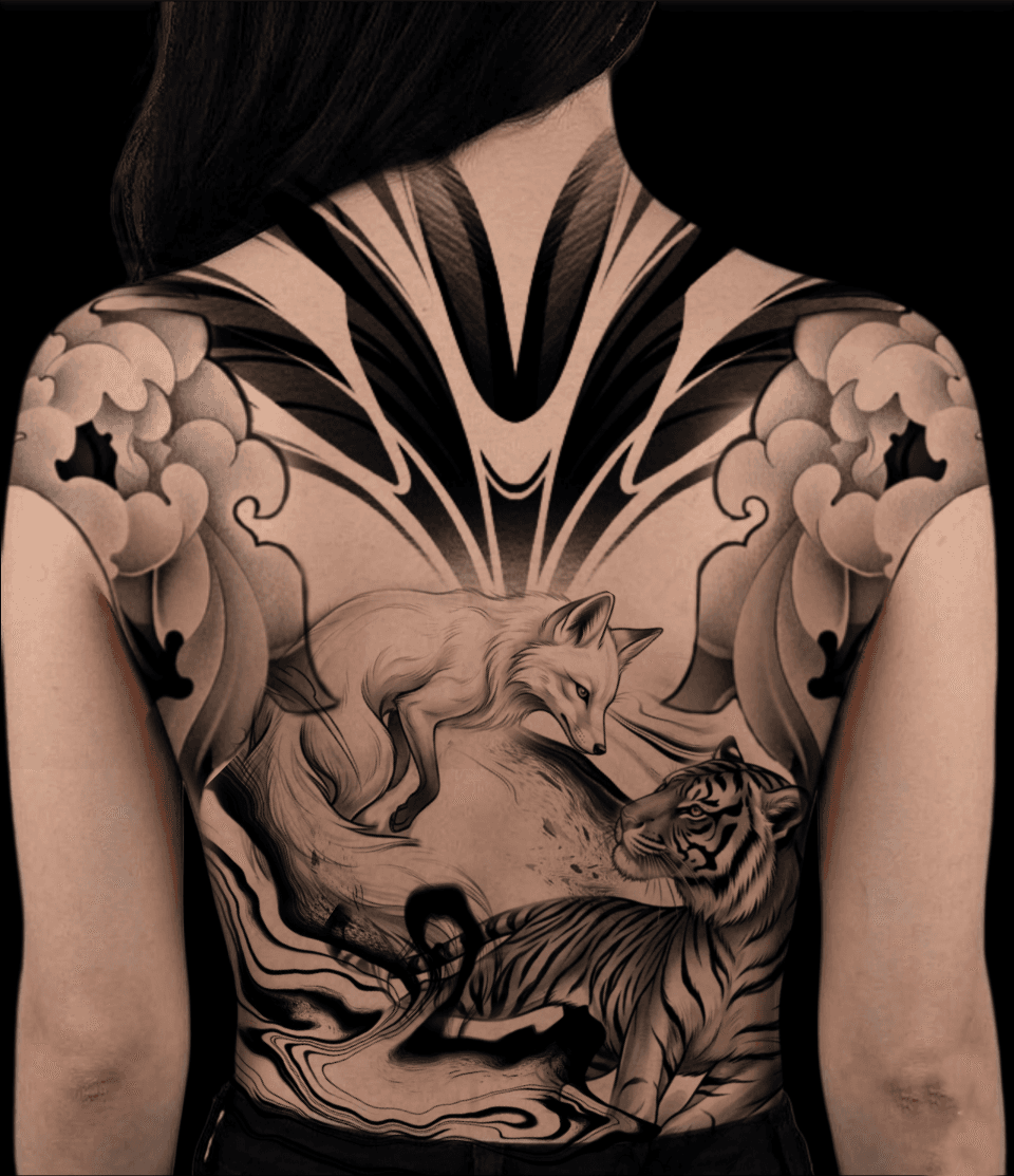 Fechamento costas ART FUSION