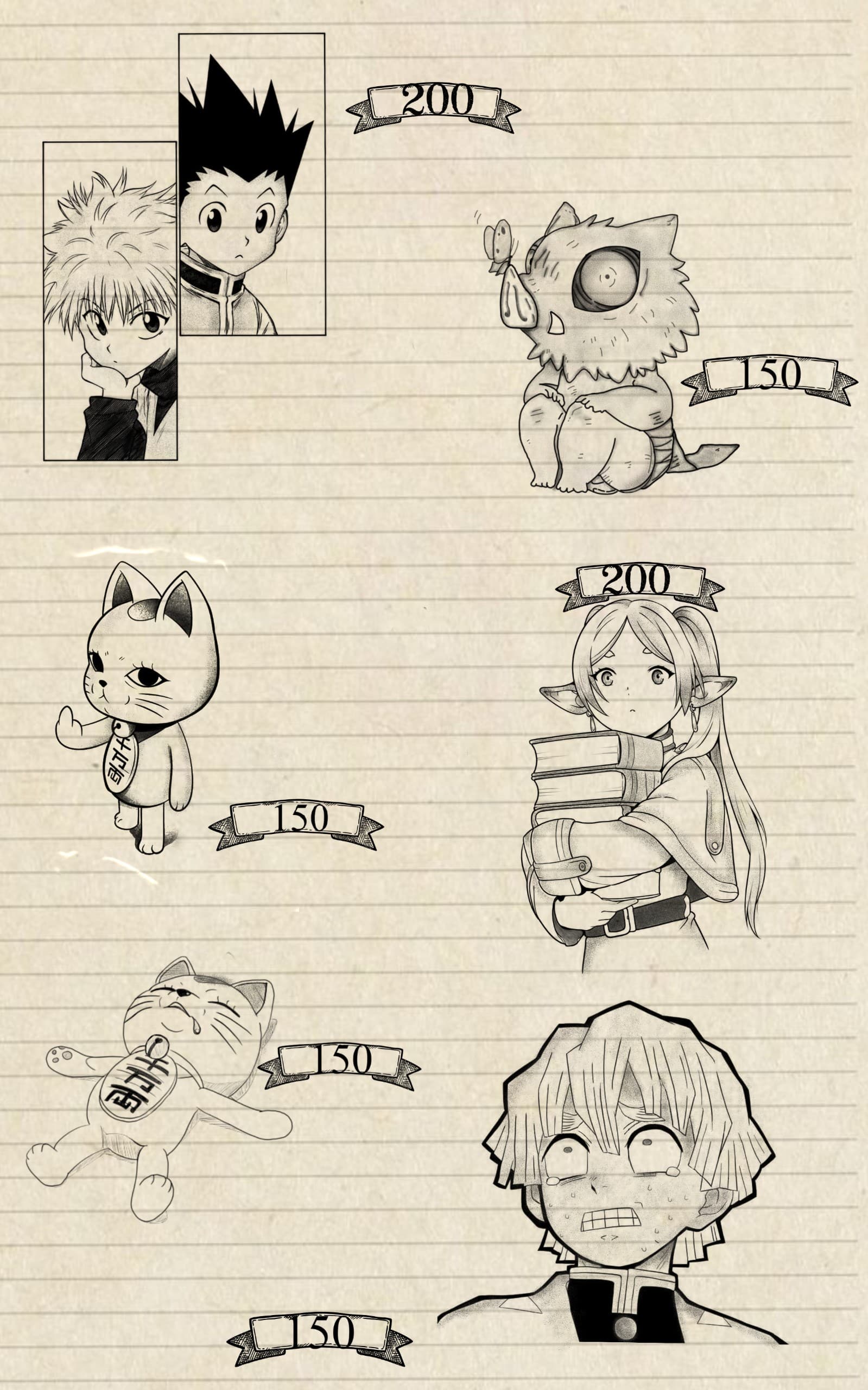 Flashes - animes